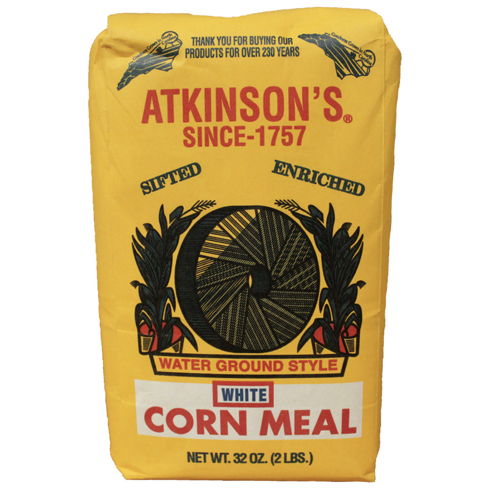 Atkinson Milling Plain White Corn Meal, 2 lbs.