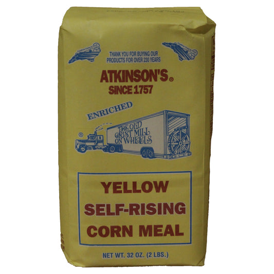 Atkinson Milling Yellow Self-rising Corn Meal, 2 lbs.